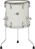 Roland V-Drums Acoustic Design Floor Tom Pad With Full-Size Wood Shell and Dual Zones - Pearl White Finish - 14-Inch (PDA140F-PW)
