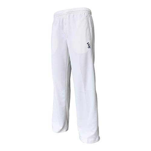 KOOKABURRA PRO Players, Pantaloni da Cricket Unisex-Bambini, Neutro, J8 (Small Boys)