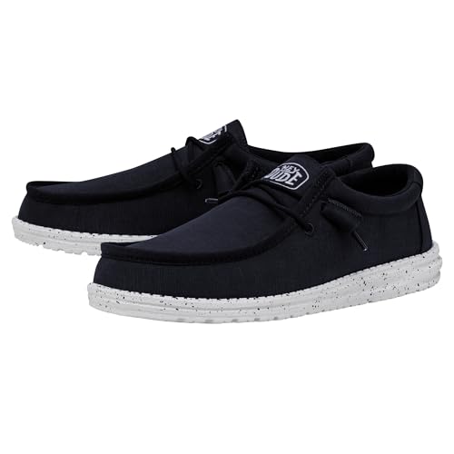 Hey Dude Men's Wally Slub Moc Toe Shoes4
