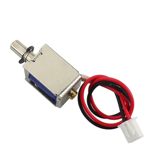 Petit électroaimant push-pull mini DC 12v avec course de 4mm pour robotique - 2