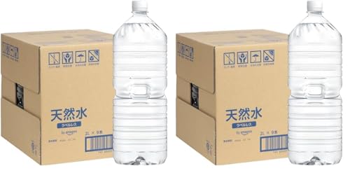 by Amazon 天然水ラベルレス 2L×9本 (× 2)のサムネイル