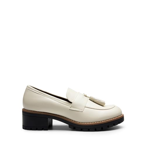 Image of DREAM PAIRS Women's Chunky Loafers Business Casual Shoes