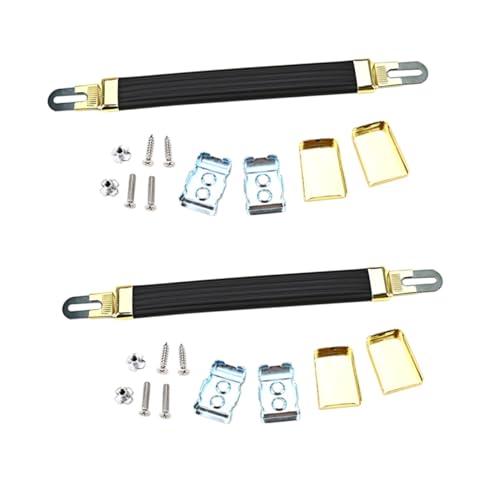 HOMOCONO 2sets Handle Speaker Supplies Easy Install Modern Design for Various Speakers High-Grade Material Smooth Finish for Comfortable Handling