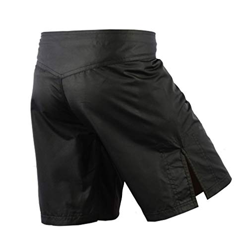 Brutul Fight MMA UFC Training Fight BJJ Grappling Shorts Boxing Martial Arts (X-Large) Black - Thumbnail 3