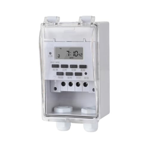Interruptor de control de tiempo programable KG316T 220V automático e impermeable 2