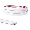 Art3d 30Ft Peel and Stick Trim Molding,Flexible Insta Trim for Tile Edge,Corner,Mirror in White