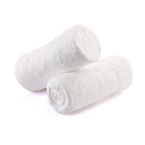 RAKA'S HAPPY Cotton Presents Absorbent Cotton wool 50g. Roll For Makeup Remover, Beauty, Adult & Baby Care Bacteria Free (Pack of 12)-image-10