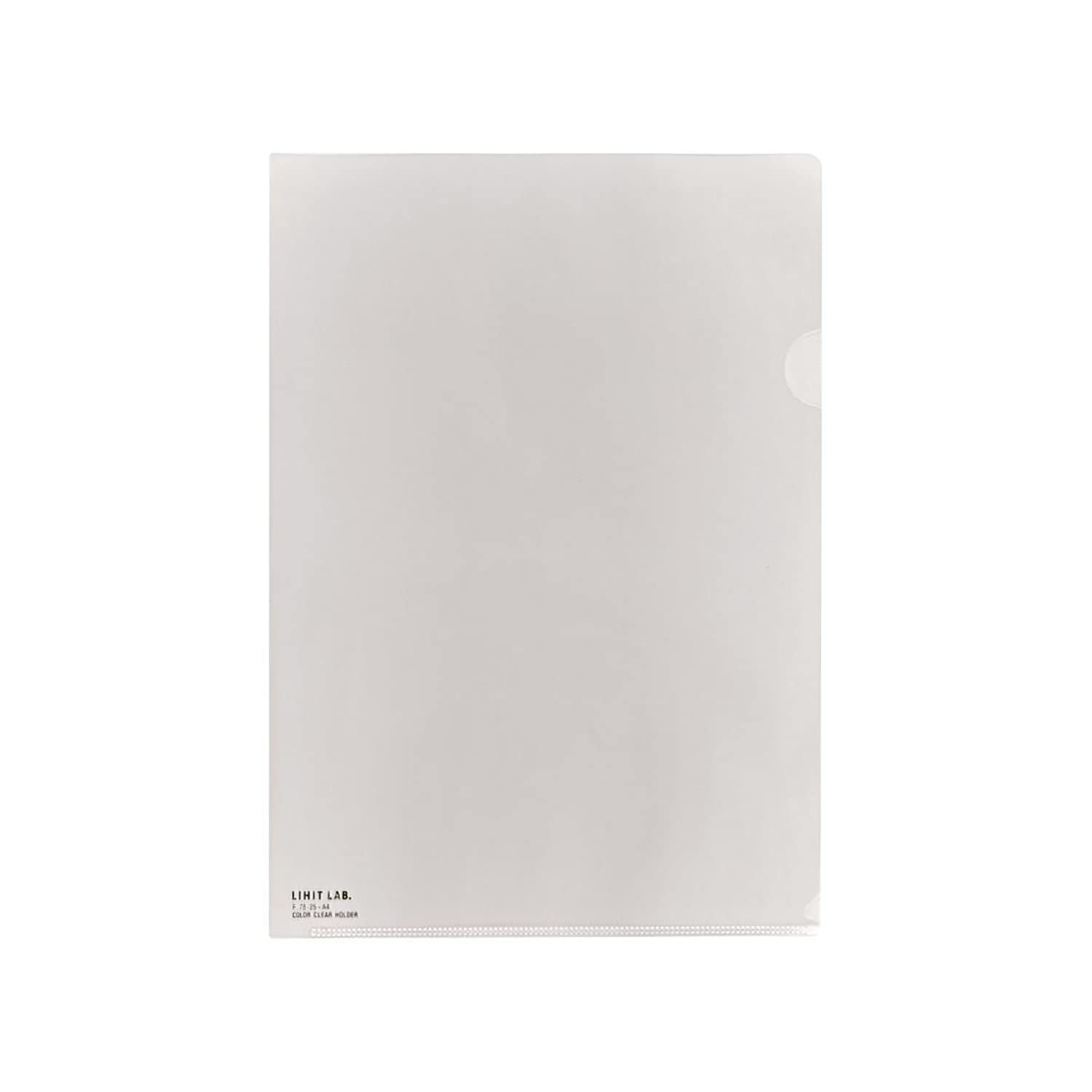 リヒトラブ クリアホルダー 50枚入 A4 クリスタル F78-25_50