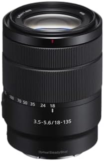 Sony SEL18135 Objetivo Zoom APS-C,18-135 mm F3.5-5.6, compacto y ligero con OSS, montura E, Ideal para viajes, uso diario y vídeo (compatible con ZV-E10, A6400, A6700)