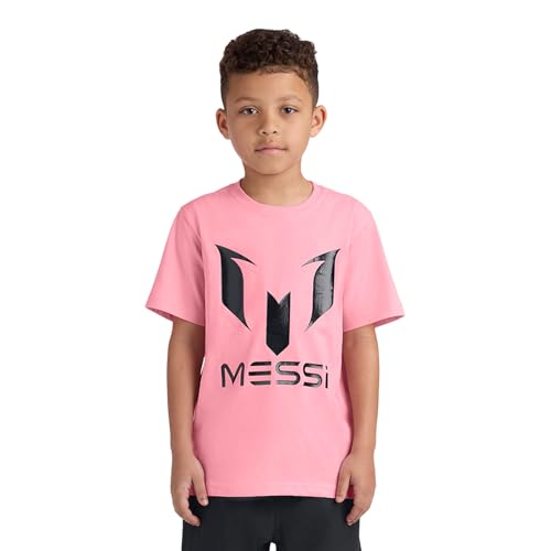 Messi Boys' Lifestyle Short Sleeve T-Shirt, Slim-fit...