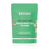 Sitz Bath for Hemorrhoids,Premium Grade 23 Ingredients, Advanced Hemorrhoid Treatment Formula Epsom Salt Dead Sea Salt Essential Oils, Sitz Bath Salts for Hemorrhoids Toilet Seat Bathtug 11.6 oz