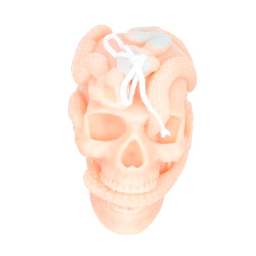 Cabilock profumata al cranio candele halloween halloween - Decorazione horror dal bar lumini cera candle gotico candele aromatiche di cera di soia