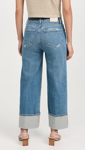 PAIGE Women's Sasha Ankle Wide Cuff Jeans3