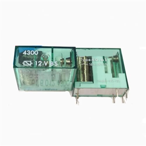 Relé 40.61.6.012.4300 de 12V y 6 pines para placas electrónicas y automatismos bst