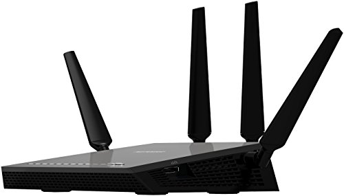 Netgear R7500-200NAS Nighthawk X4 Ultimate Gaming Router - AC2350 4X4 MU-MIMO Dual Band WiFi Gigabit Router (R7500v2) with Open Source Support. Compatible with Amazon Echo/Alexa