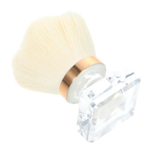 HOLIDYOYO Multi Use Brush for Makeup and Nail Cleaning Portable Dust Brush for Home Travel Outdoor Use Ergonomic Handle Design Elegant Off