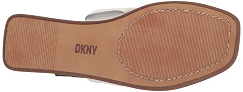 DKNY Women's Comfortable Chic Shoe Deja Flat Sandal4