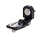 NICEYRIG Mini Folding 180°Tilt Mount Adapter with AR-ri Locating Pins for Monitor/Battery/Wireless Transmission with 3/8-16 AR-ri Locating Screws (Weight Capacity:0.5 kg)