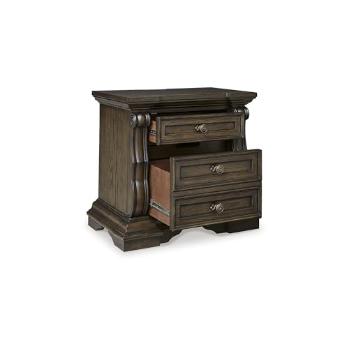 Signature Design by Ashley Maylee Classic 2 Drawer Nightstand with