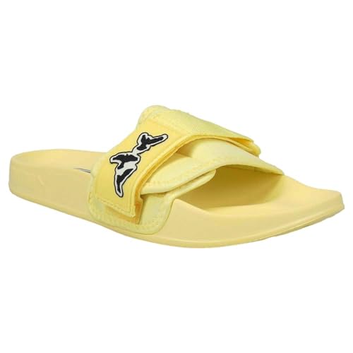 PUMA Mens Njr Leadcat 2.0 Slide Casual Sandals Casual - Yellow2