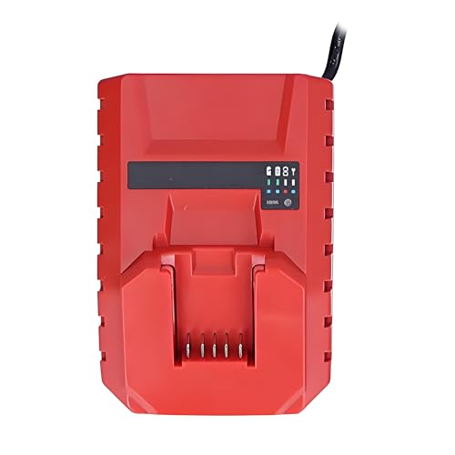 Caricabatteria Caricabatteria 100‑240V Caricabatteria Portatile Sostitutivo Accessori per Utensili Elettrici per Hilti 12V C4/12‑50(EU Plug)