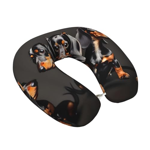 Almohada de Polyester para Cuello y Hombros Negro miniatura 2