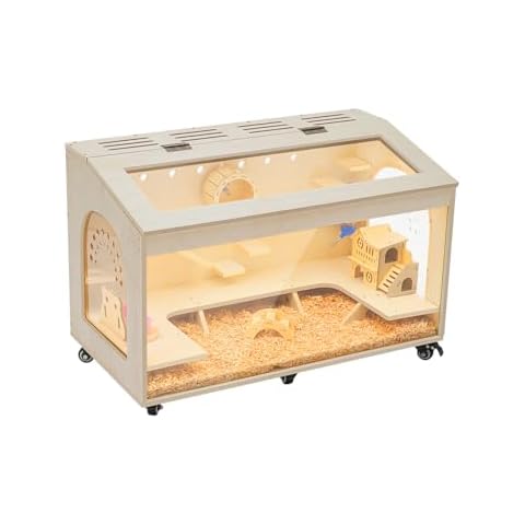 Turosur Wooden Hamster Cage Cover
