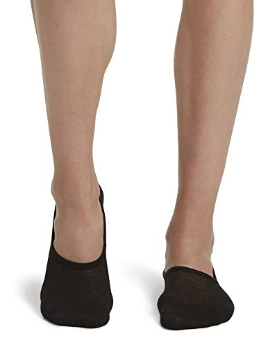 Image of no nonsense Women's Cushioned Mesh Quarter Top Ankle Socks - Premium Comfort for Women