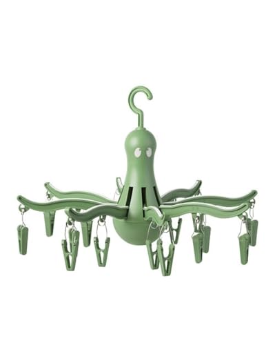 PRESSA IKEA Tendedero colgante 16 pinzas para ropa, Verde