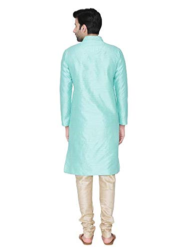 Image of Manthan Men's Silk Kurta for Men