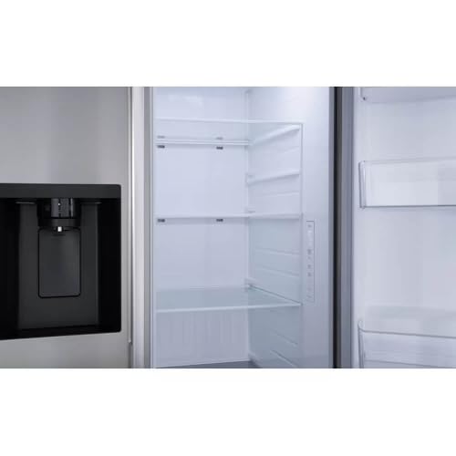 LG 27 cu. ft. Side-by-Side Standard Depth Slim in Door Ice and Water Dispenser in PrintProof Stainless Steel Wi-Fi Enabled LS27T3230S on Fridge.com