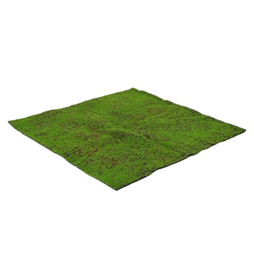 TOYANDONA Alfombra de Musgo Artificial Realista Tapete Flexible para Decoración de Balcón y Terraza Césped Sintético Resistente la Intemperie para Interior y Exterior Cobertura Verde para