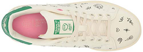 adidas Originals Stan Smith Unisex-Child Sneaker, Cream White/Black, 25.5 cm - Image 4