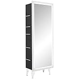 Dir Salon Led Lighting Styling Station Single Sided Salon Mirror Lighted Make-Up Station Magic Single