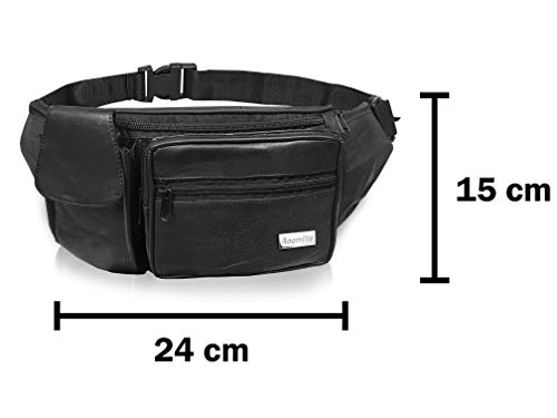 Roamlite Marsupio portasoldi Nero Extension Belt