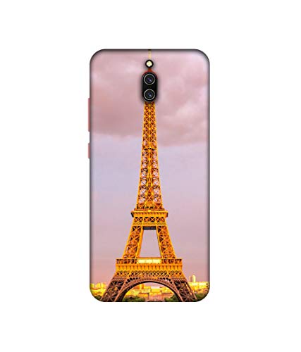 Image of Amazon Brand - Solimo Designer Eiffel Tower Paris 3D Printed Hard Back Case Mobile Cover for Xiaomi Redmi 8A Dual