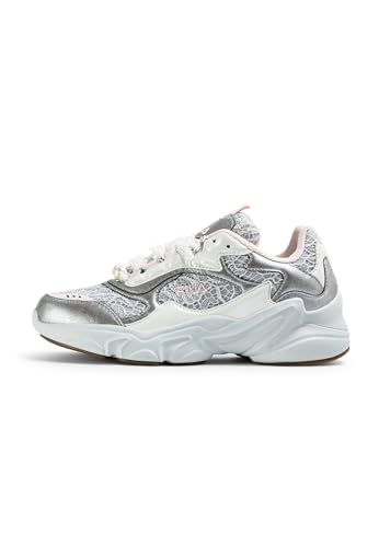 FILA Collene CQ wmn - Zapatillas Deportivas para Mujer, Color Gris Violeta-Plata, Talla 42 EU, Gray Violet Silver, 42 EU