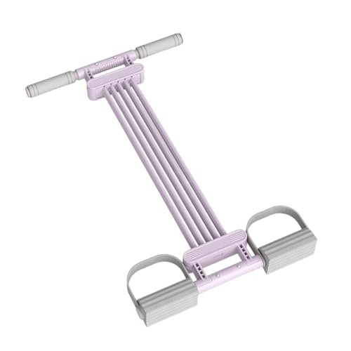 Banda de resistencia con pedal y asas | Banda ajustable con asa - Equipo deportivo en casa - para brazo, cuerpo completo, abdominales, yoga, estiramientos, fortalecimiento
