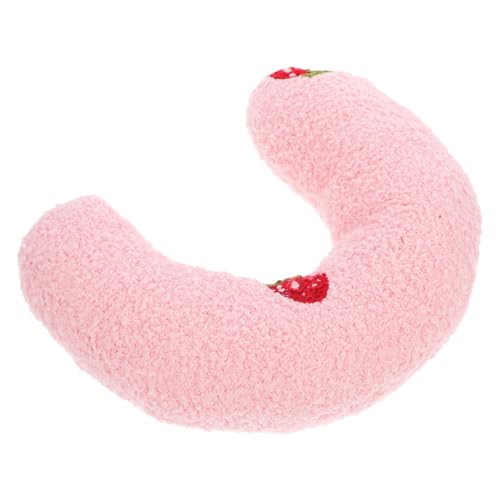 ledmomo 猫用字型ネックプロテクション枕 柔らかく ペット枕 深い眠り促進 小型猫 ウサギ向け洗濯可能快適ピロー