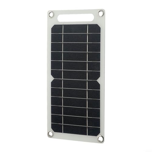 Panel solar flexible de 10W 5V con salida USB para cargadores de teléfonos móviles y kits solares al aire libre, y diseñado para energía confiable en áreas remotas