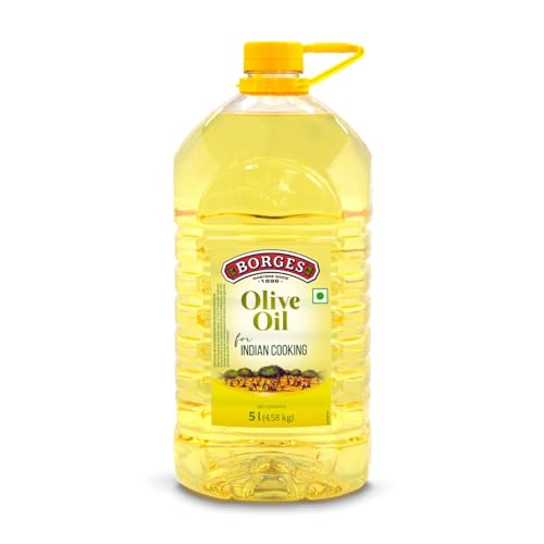 Borges Olive Oil for Indian Cooking | Extra light in taste | 75% ...