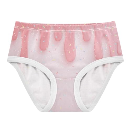 Girls Underwear Soft Cotton Ice Cream Kids Panties in Sizes 2/3t, 4t, 5t, 6 and 8