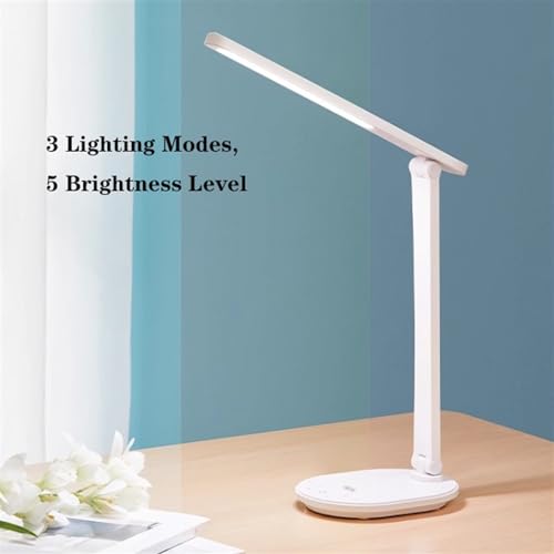 Lampe de bureau LED à intensité variable avec protection oculaire et chargeur USB - 5