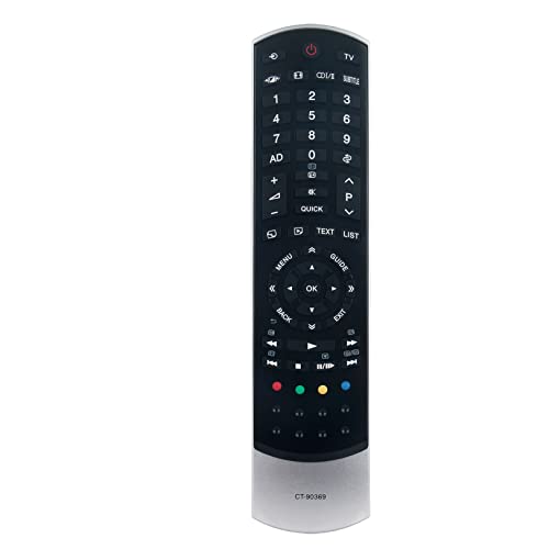 VINABTY CT-90369 Replacement Remote Compatible with Toshiba TV 32SL833G 42SL833G 32SL863N 42SL863F 37SL863N 46SL833G 37SL863 42SL863G 42SL833 46SL863N