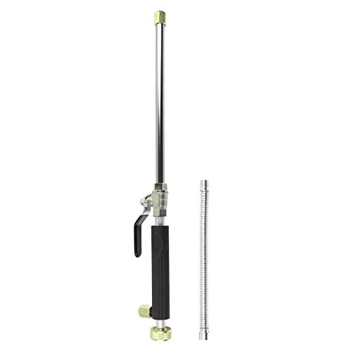 Ahomi Car High Pressure Power Water Jet Garden Washer Water Jet Cleaning Tool (66cm, Black TPR)