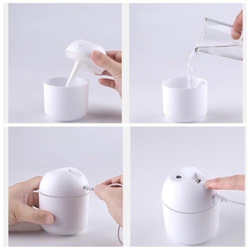 Difusor aromático eléctrico 250 ml con luz nocturna miniatura 6