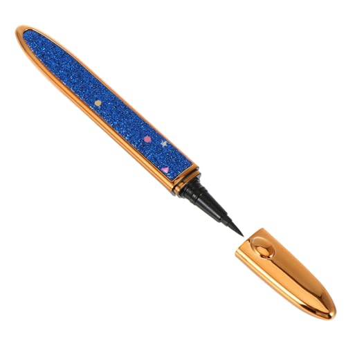 Delineador líquido autoadhesivo Luxshiny con brillo azul