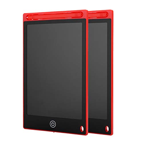Cuifati 8.5in LCD Writing Tablet for Kids, Colorful Screen Doodle Board, Electronic Writing Pad with Pen, Handwriting Board for Schools, Offices, Car, Home, No Radiation Drawing (Red) - Image 9