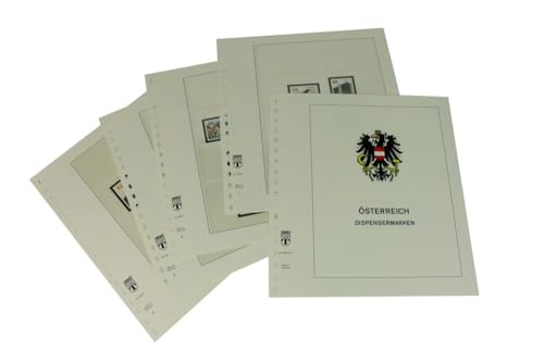 Timbres de Distributeur Autriche Lindner classeur feuille pré-imprimée 2017-2022