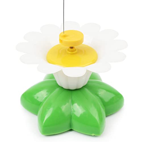 Zerodis Brinquedo Elétrico Interativo para Gatos, Borboleta Automática, Brinquedo de Gato Interativo
